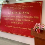 Khai giảng lớp Bồi dưỡng lãnh đạo, quản lý cấp phòng khóa II/2022  tại Phân viện Học viện Hành chính Quốc gia tại thành phố Huế