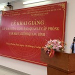 Khai giảng hai lớp Bồi dưỡng lãnh đạo, quản lý cấp phòng năm 2022 tại tỉnh Quảng Bình