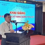 Khai giảng lớp Bồi dưỡng Kỹ năng quản lý du lịch năm 2022 tại tỉnh Bình Định