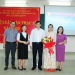 Phân viện Học viện Hành chính Quốc gia khu vực Miền Trung tổ chức các Hội đồng đánh giá luận văn thạc sĩ năm 2023